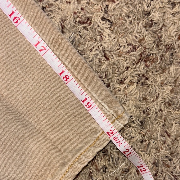 Bongo vintage tan/cream zipper ankle pants - Picture 10 of 11